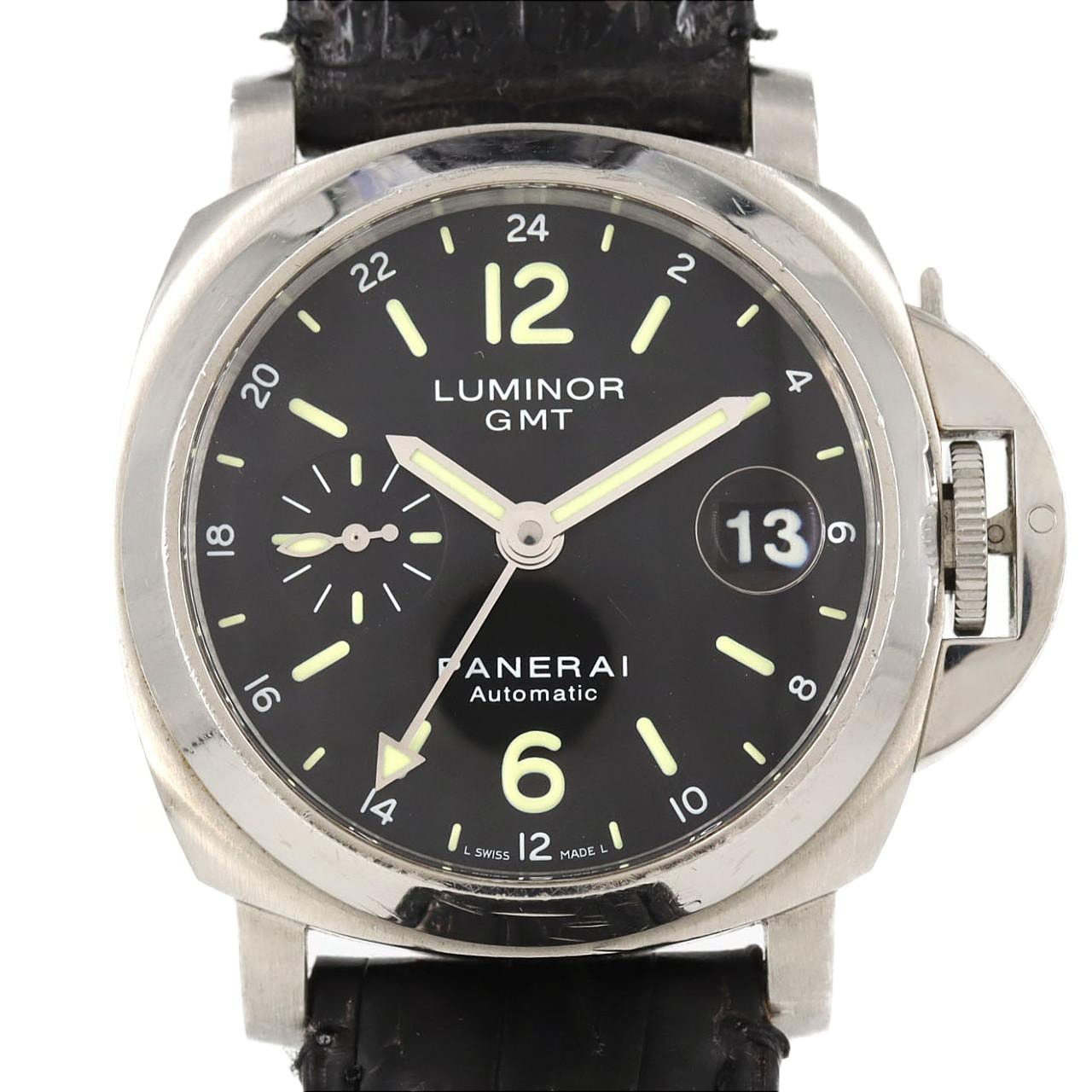 【ノーメンテナンス還元価格】パネライ ルミノールGMT PAM00244 SS 自動巻