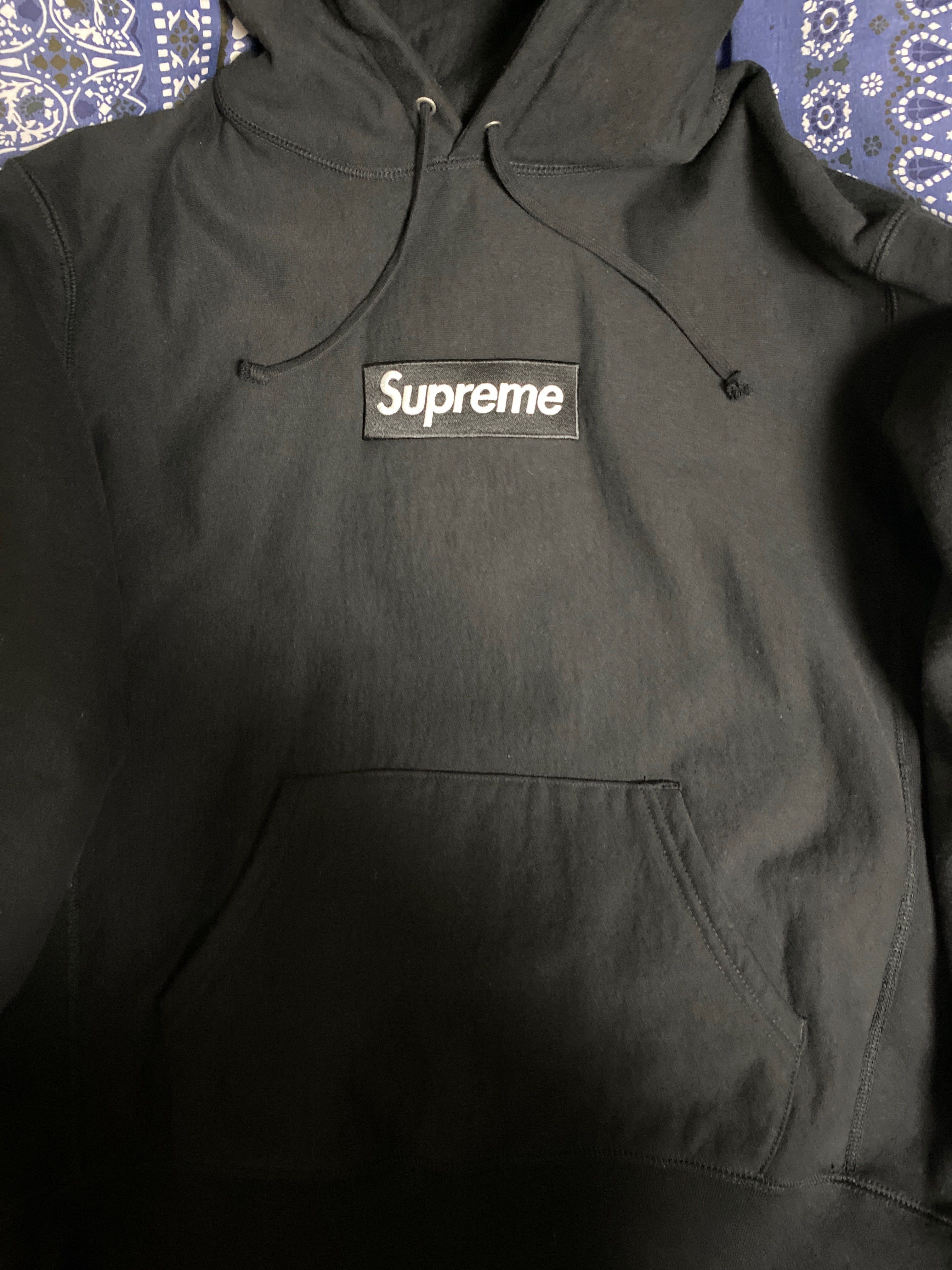Supreme Box Logo Hooded Sweatshirt "Black" (21FW)