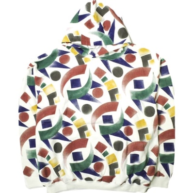 新品 SASQUATCHfabrix. サスクワァッチファブリックス 22AW 日本製 FAR EAST AG HOODIE アバンギャルド スウェットプルオーバーパーカー 22AW-CSP-001 XL WHITE 裏毛 トップス g18182