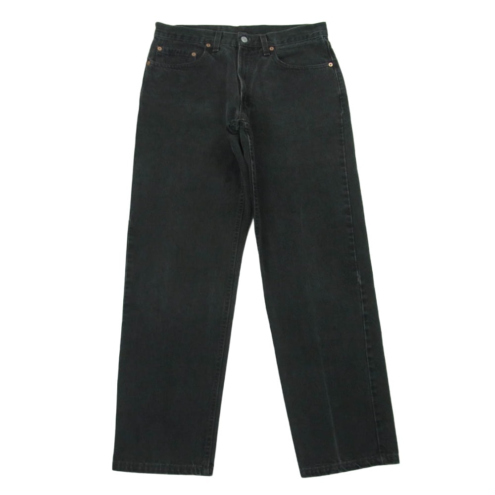 Levi's リーバイス 550-0260 550 RELAXED FIT リラックスド フィット ボタン裏 刻印511 エルパソ工場製 デニム パンツ ダークグレー系 W33 L32【中古】
