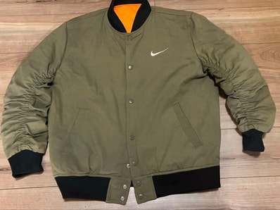 Nike x Stussy Reversible Jacket "Olive"