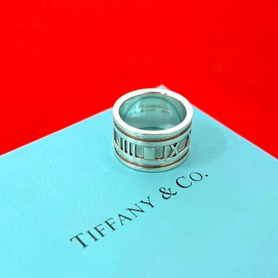 TIFFANY&Co. ティファニー ワイドアトラス リング シルバー925 リング・指輪 11号 シルバー
32539