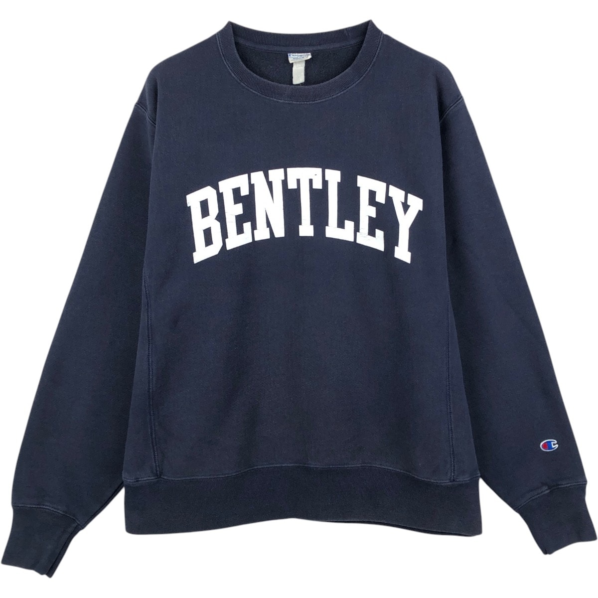 古着 00年代 チャンピオン Champion REVERSE WEAVE リバースウィーブ Bentley University カレッジスウェットシャツ トレーナー メンズM相当/eaa680147