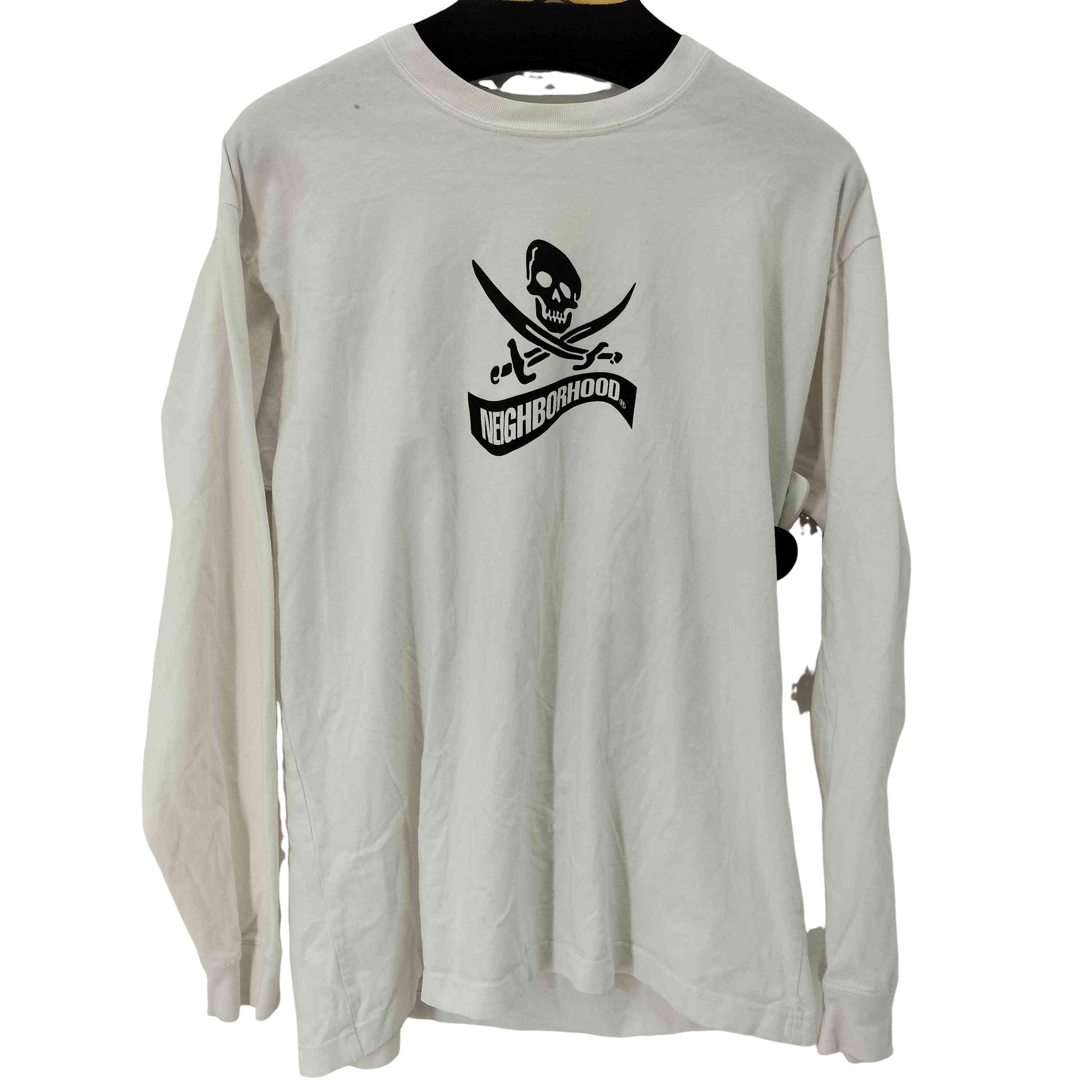 20AW DISTORTION-1 スカルプリントL/Sカットソー【1136094383756】