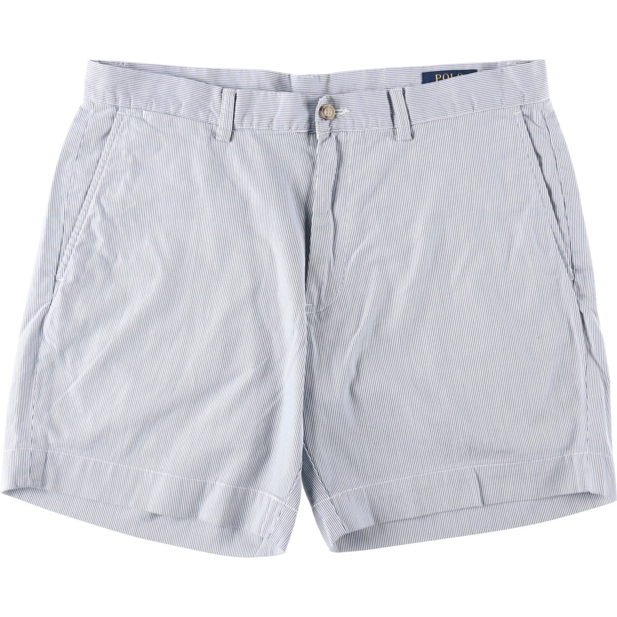 古着 ラルフローレン Ralph Lauren POLO RALPH LAUREN CLASSIC FIT 6'' ストライプ柄 コットンショーツ ショートパンツ メンズw35相当/eaa656824