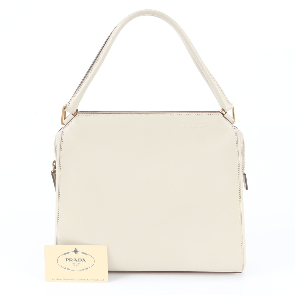 ■美品 プラダB11026 ハンドバッグ レザー