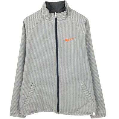 古着 ナイキ NIKE ストライプ柄 リバーシブル ウインドブレーカー メンズL相当/eaa651627