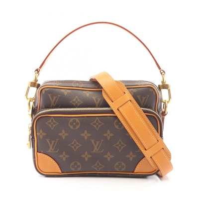 ルイ・ヴィトン LOUIS VUITTON ナイル モノグラムアーカイヴ 2WAY ハンドバッグ バッグ PVCコーティングキャンバス レザー モノグラム メンズ ブラウン系 M14016 【中古】