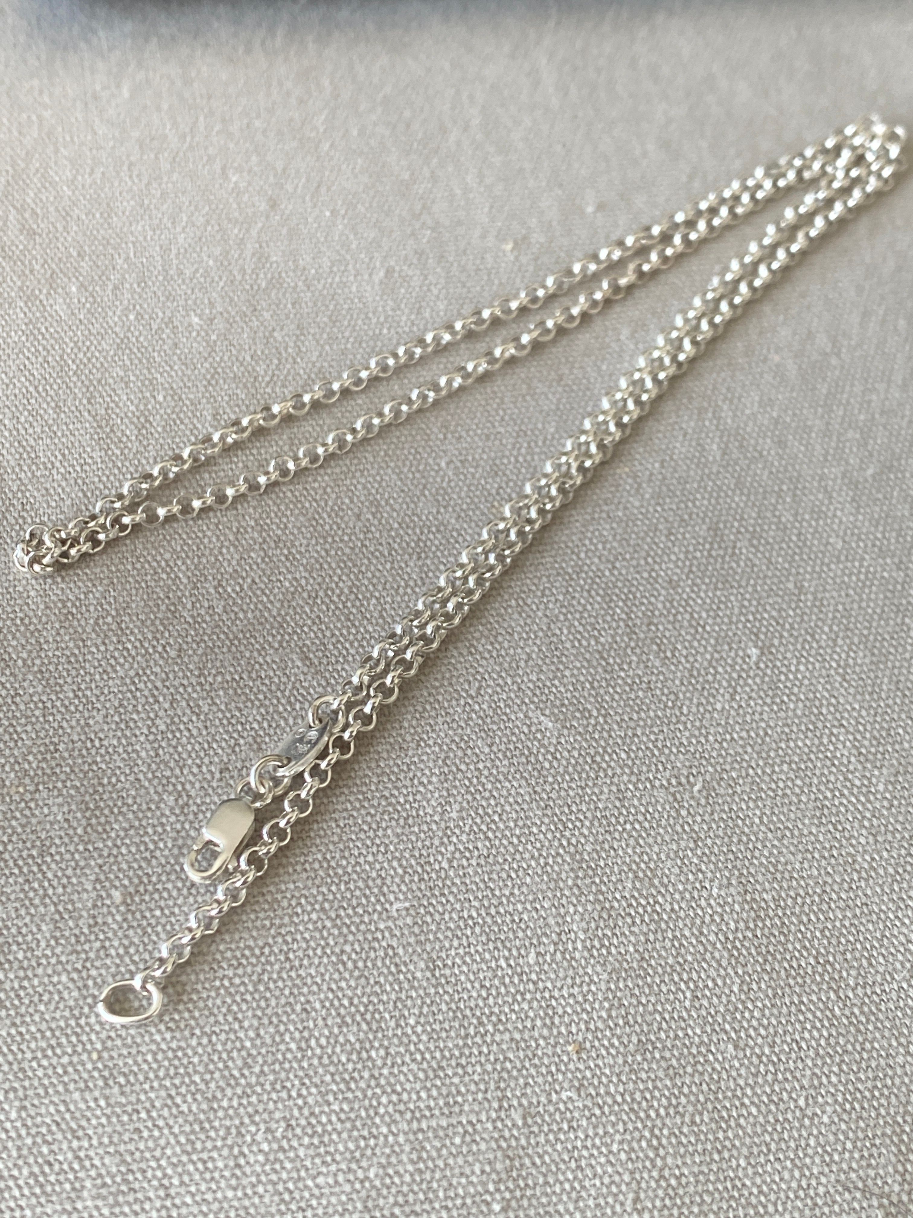 Chrome Hearts Roll Chain Necklace "Silver"
