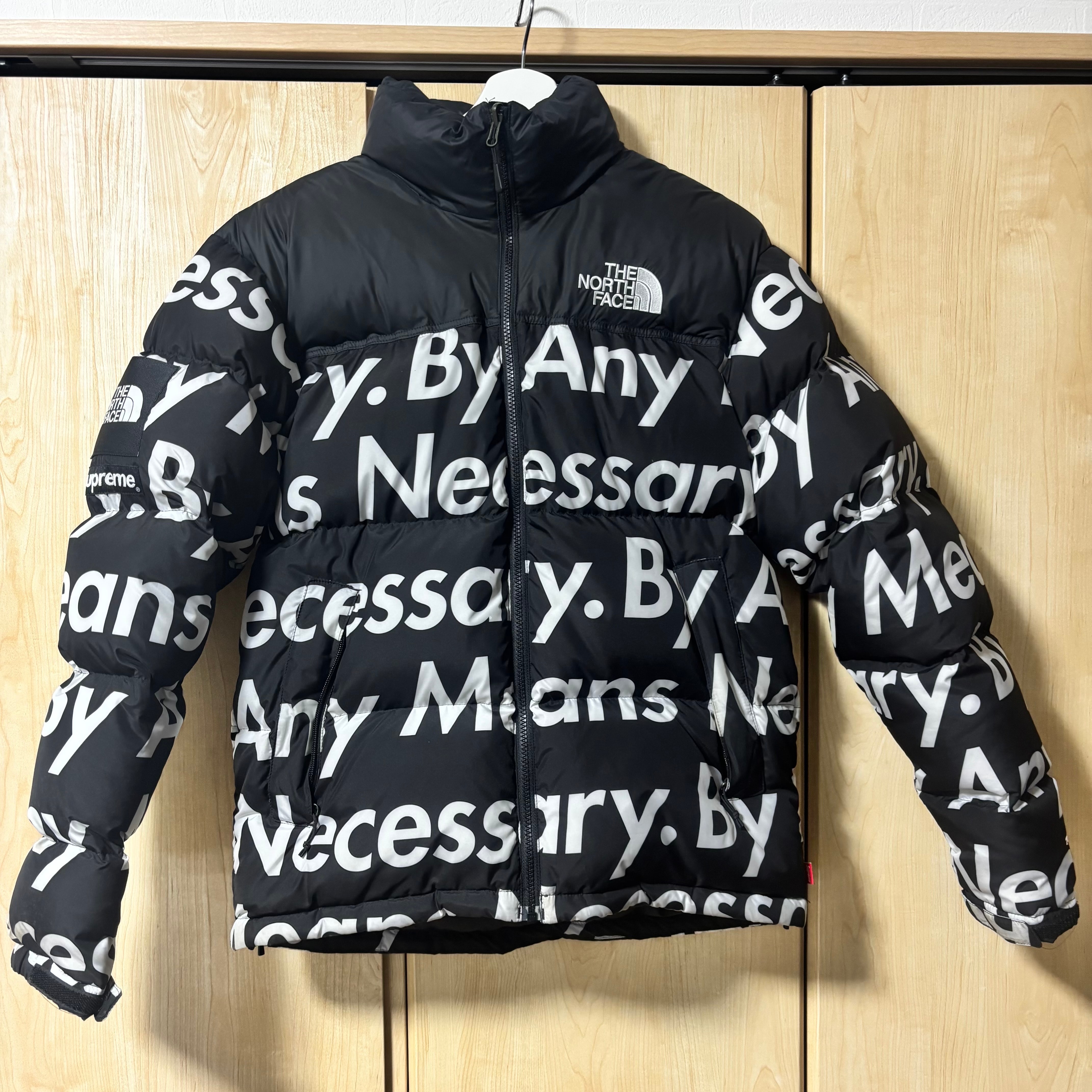 Supreme x The North Face By Any Means Nuptse Jacket "Black"
