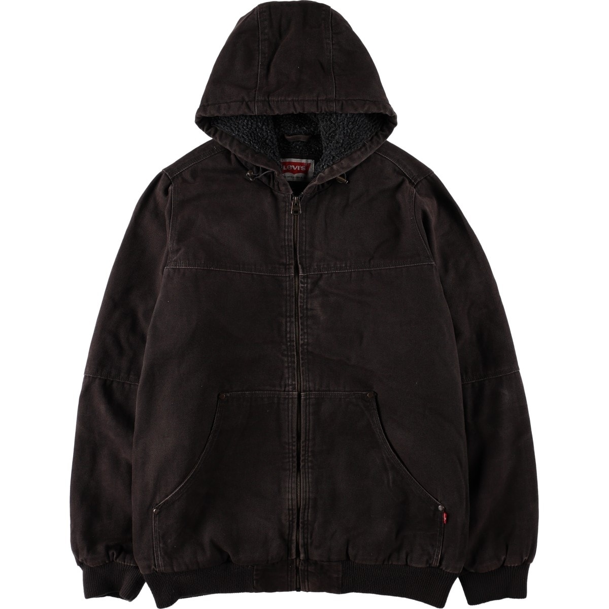 古着 リーバイス Levi's ダックフルジップパーカー メンズL相当/eaa679077