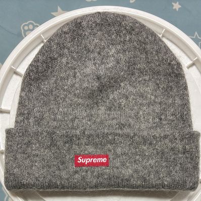 Supreme Mohair Beanie "Grey"