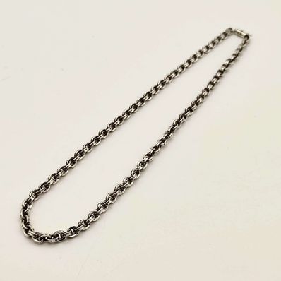 Chrome Hearts Paper Chain Necklace 45cm (18inch) "Silver"