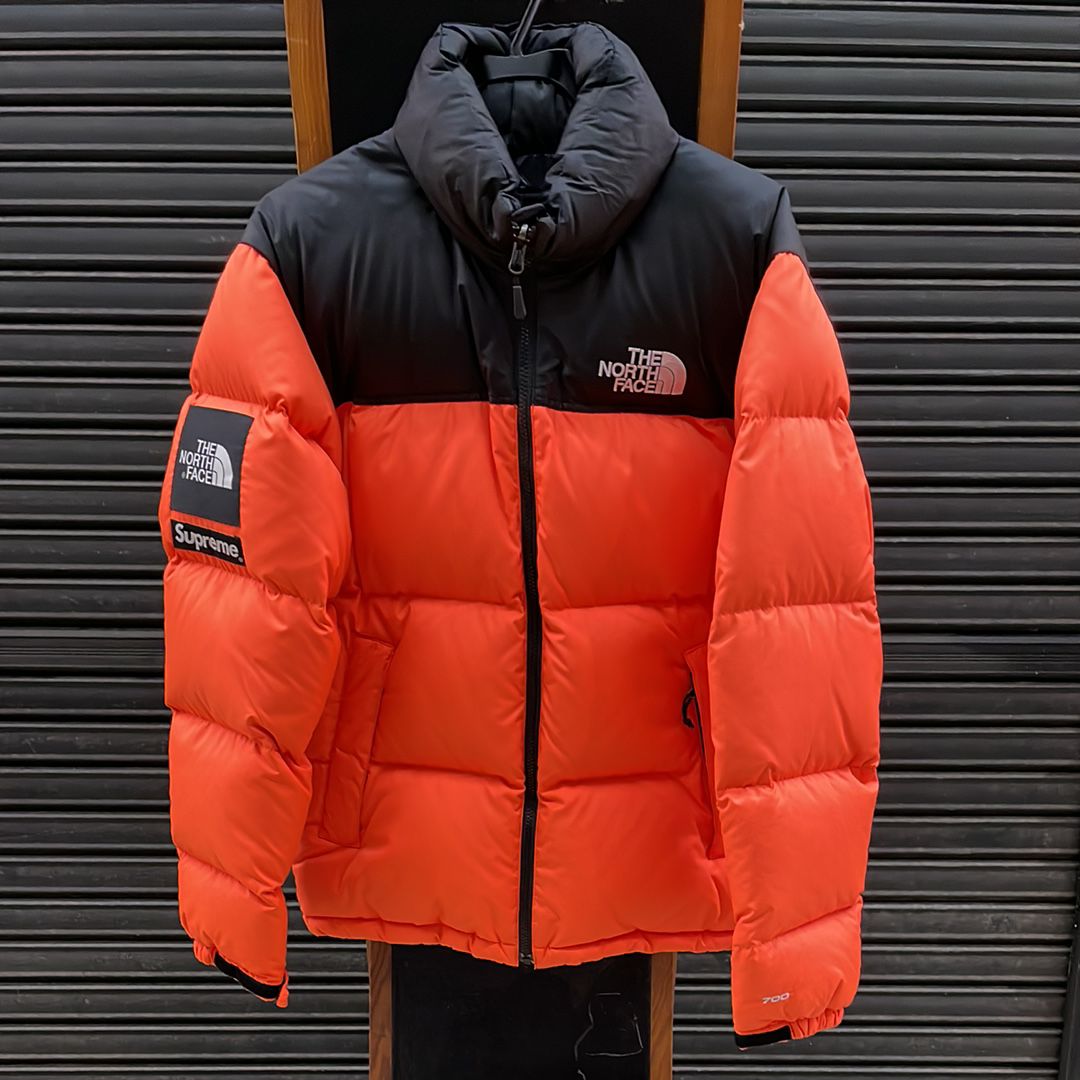 Supreme x The North Face 2016FW Nuptse Jacket "Orange"