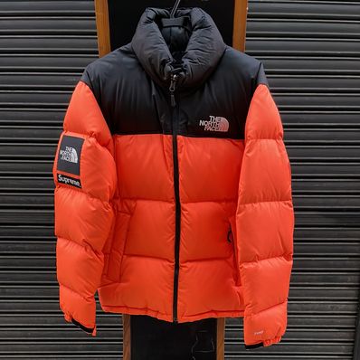 Supreme x The North Face 2016FW Nuptse Jacket "Orange"
