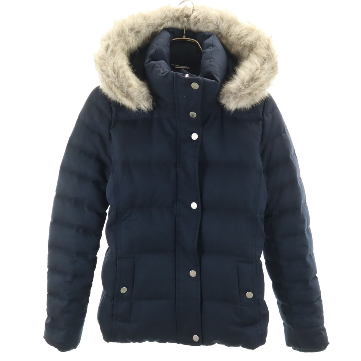 TOMMY HILFIGER トミーヒルフィガー ダウンジャケット S ネイビー