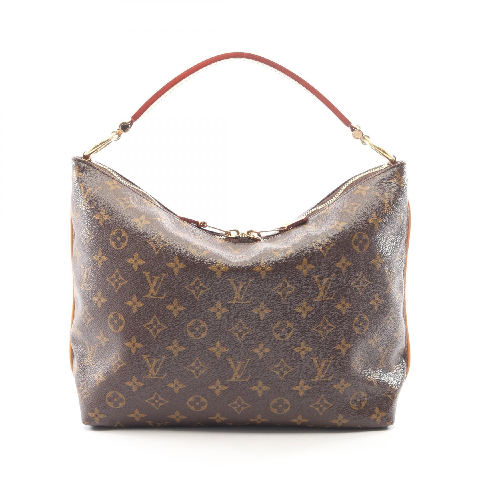 ルイ・ヴィトン LOUIS VUITTON シュリPM ショルダーバッグ バッグ PVCコーティングキャンバス レザー モノグラム レディース ブラウン系 M40586 【中古】