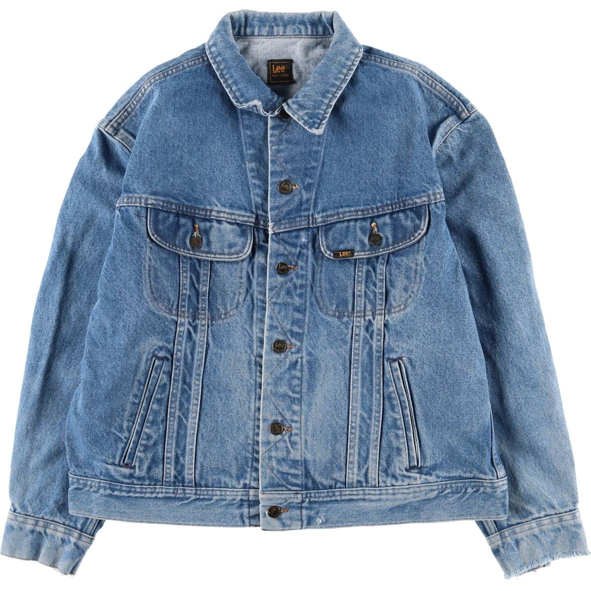古着 80~90年代 リー Lee デニムジャケット Gジャン メンズXL相当 ヴィンテージ/eaa602056