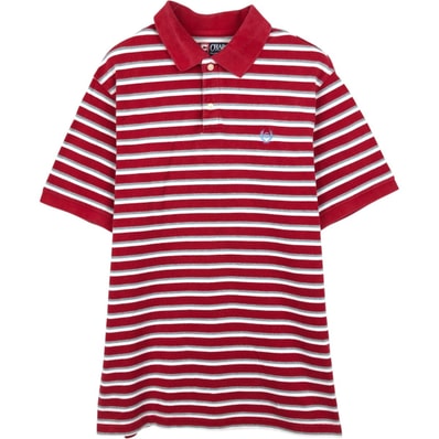古着 ラルフローレン Ralph Lauren CHAPS チャップス 半袖 ボーダー ポロシャツ メンズL相当/eaa654573