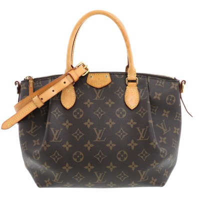 LOUIS VUITTON ルイ・ヴィトン チュレンPM モノグラム ハンドバッグ M48813 モノグラム ブラウン レディース【中古】