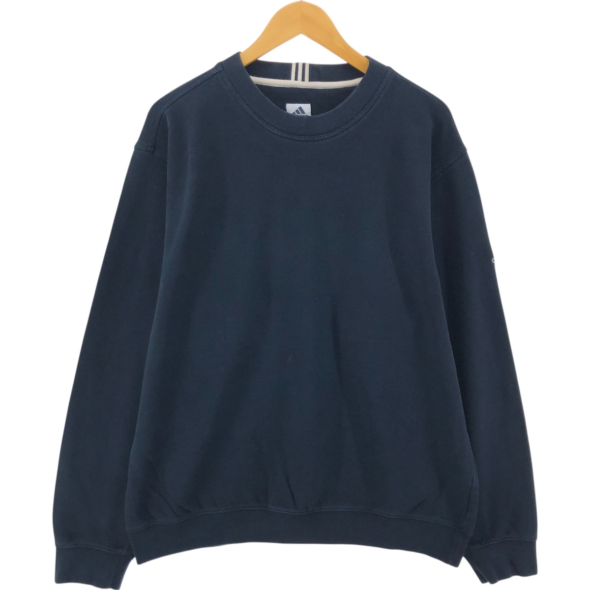 古着 00年代 アディダス adidas ロゴスウェットシャツ トレーナー メンズL相当/eaa550471