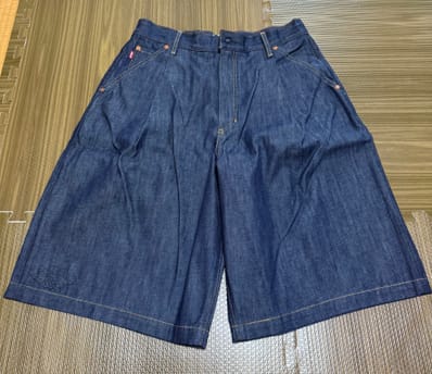 Nike Jordan x LEVI'S Baggy Denim Shorts "Rinsed Indigo"