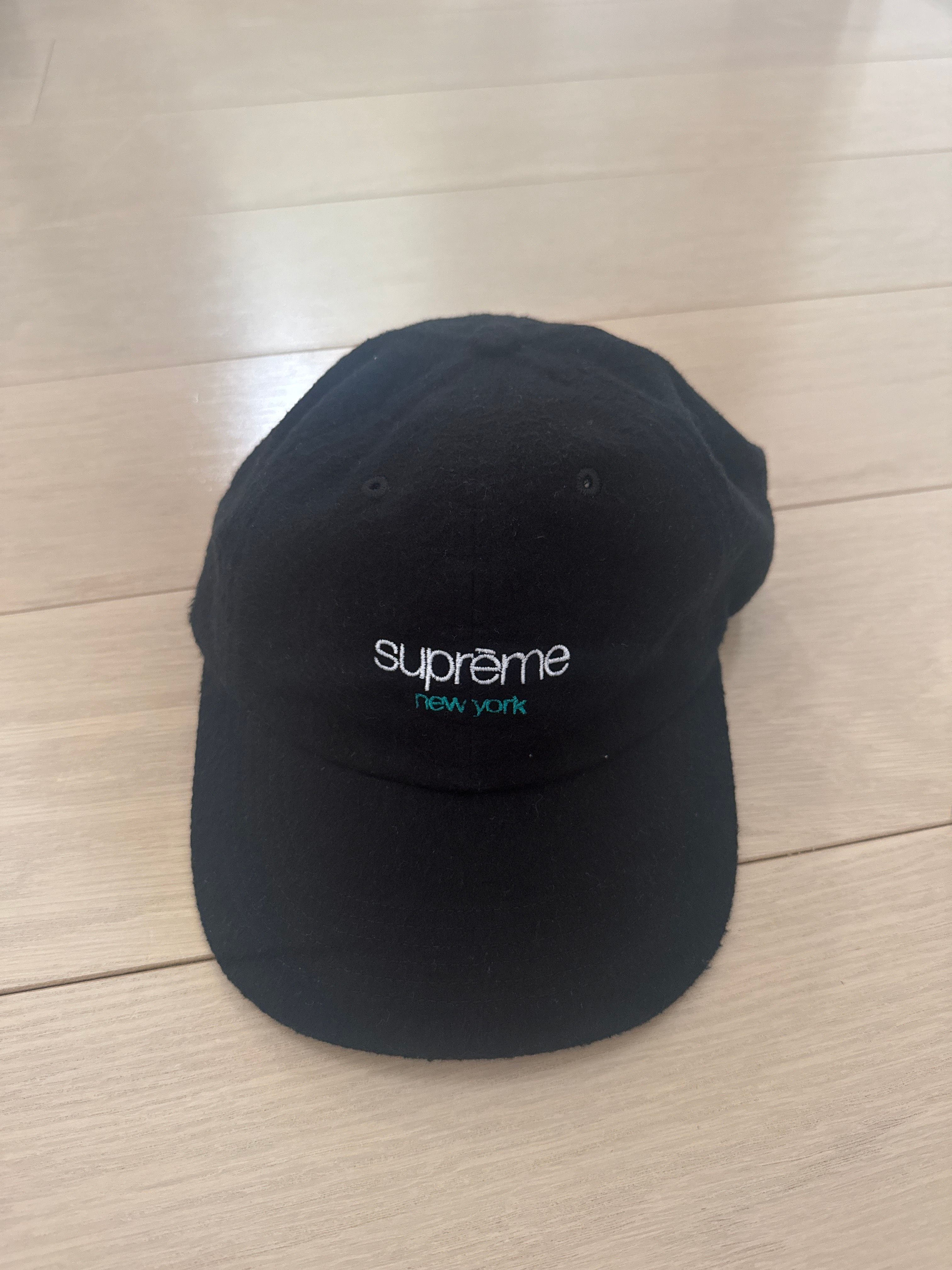 Supreme Washed Flannel 6-Panel "Black"