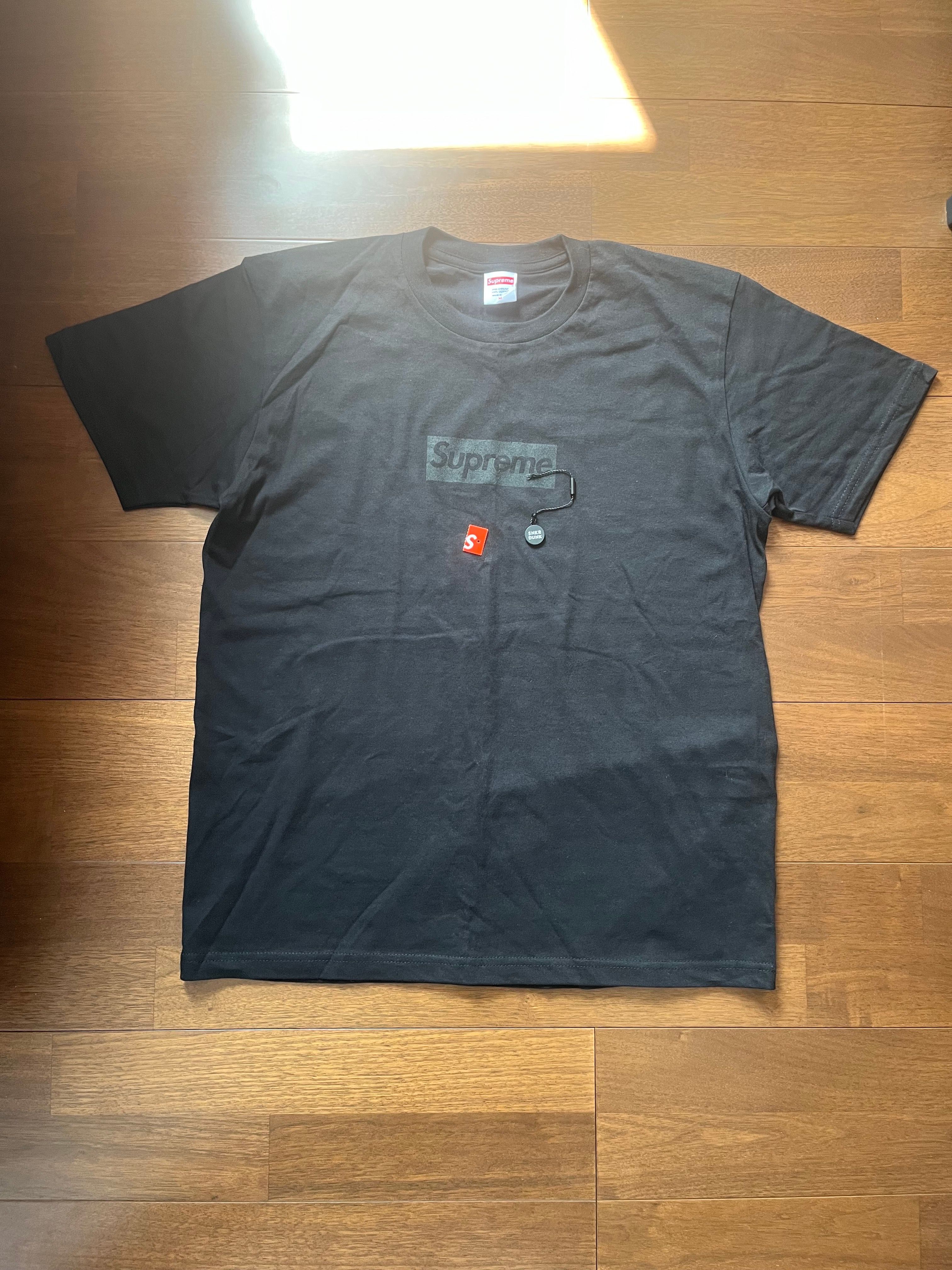 Supreme Tonal Box Logo Tee "Black"