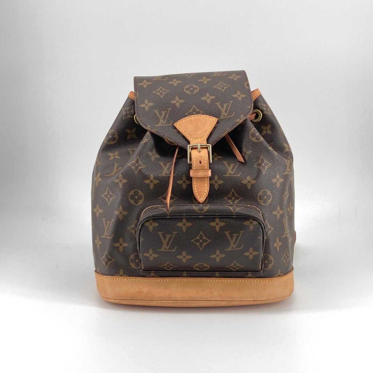 LOUIS VUITTON(ルイ・ヴィトン) モンスリ MM M51136 リュック・デイパック ブラウン