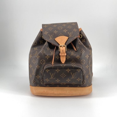 LOUIS VUITTON(ルイ・ヴィトン) モンスリ MM M51136 リュック・デイパック ブラウン