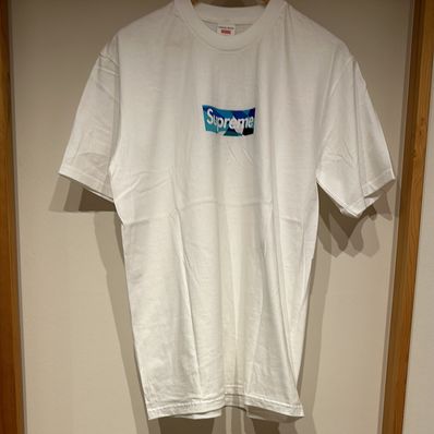 Supreme / Emilio Pucci® Box Logo Tee "White/Blue"