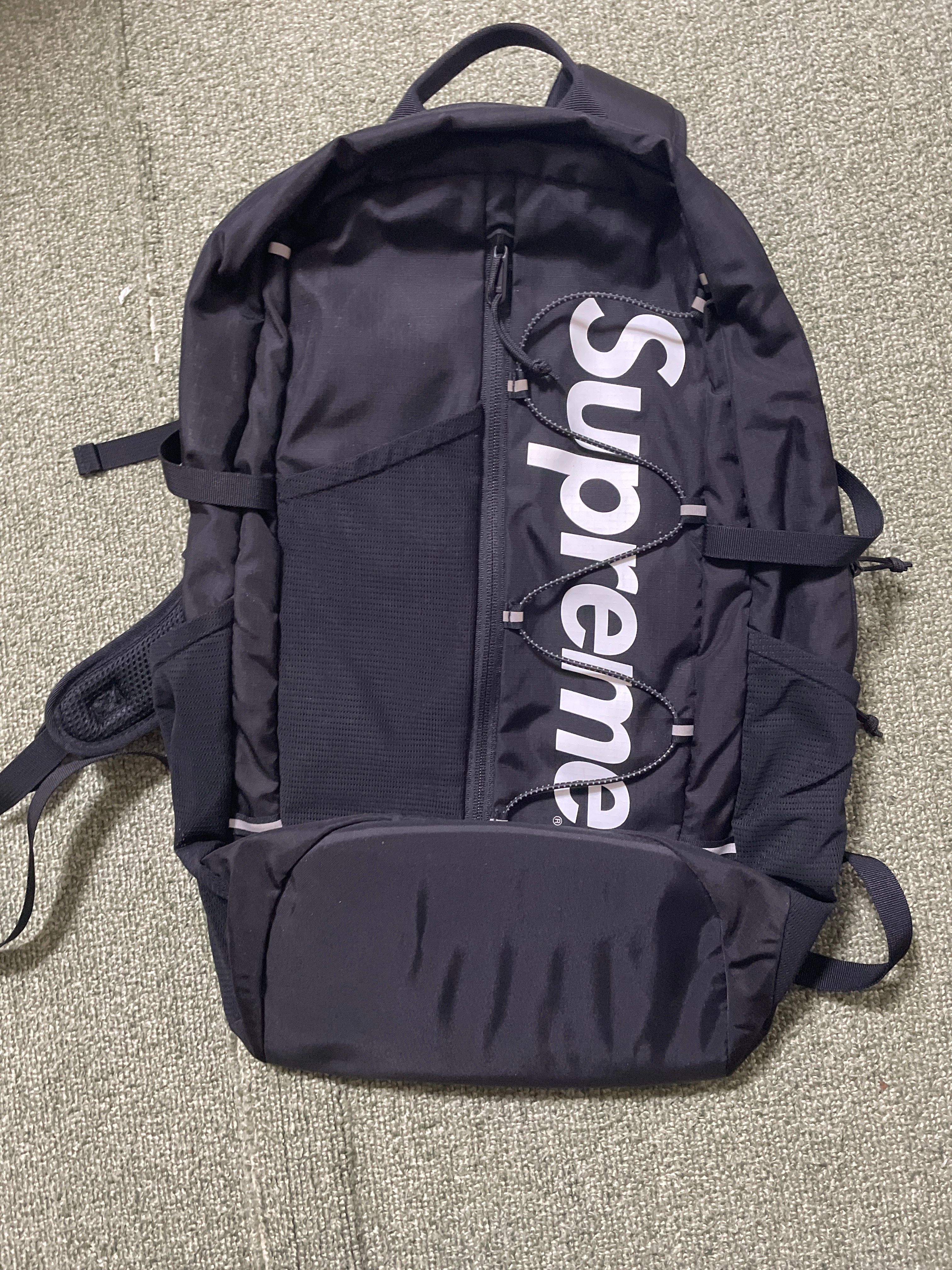 Supreme 2017SS Backpack "Black"