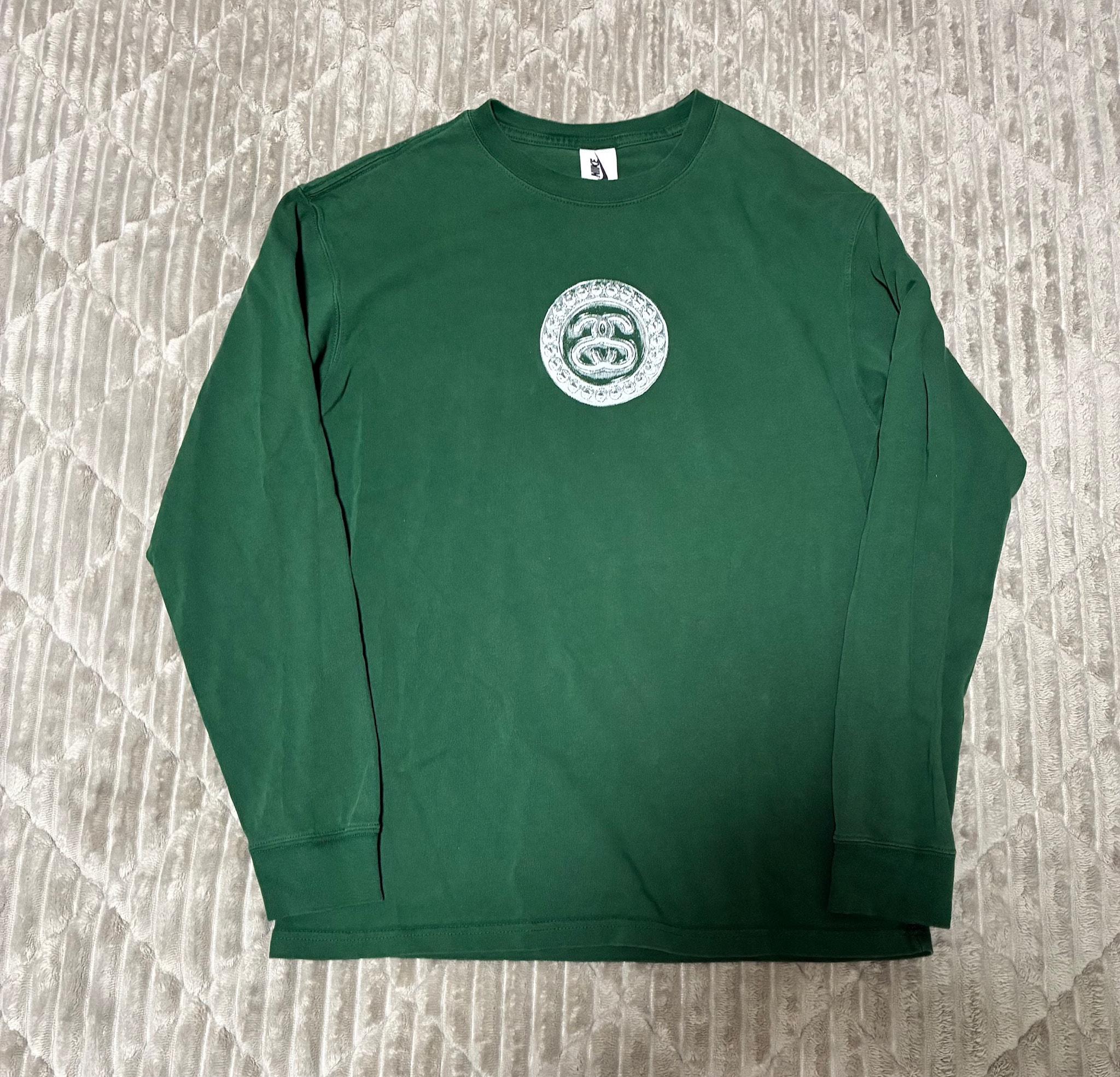 Nike x Stussy SS Link L/S T-Shirt "Green"