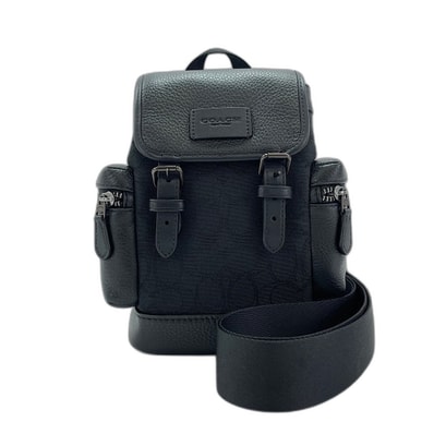 コーチ COACH スプリント スリングパック シグネチャー 2WAY ショルダーバッグ【中古】