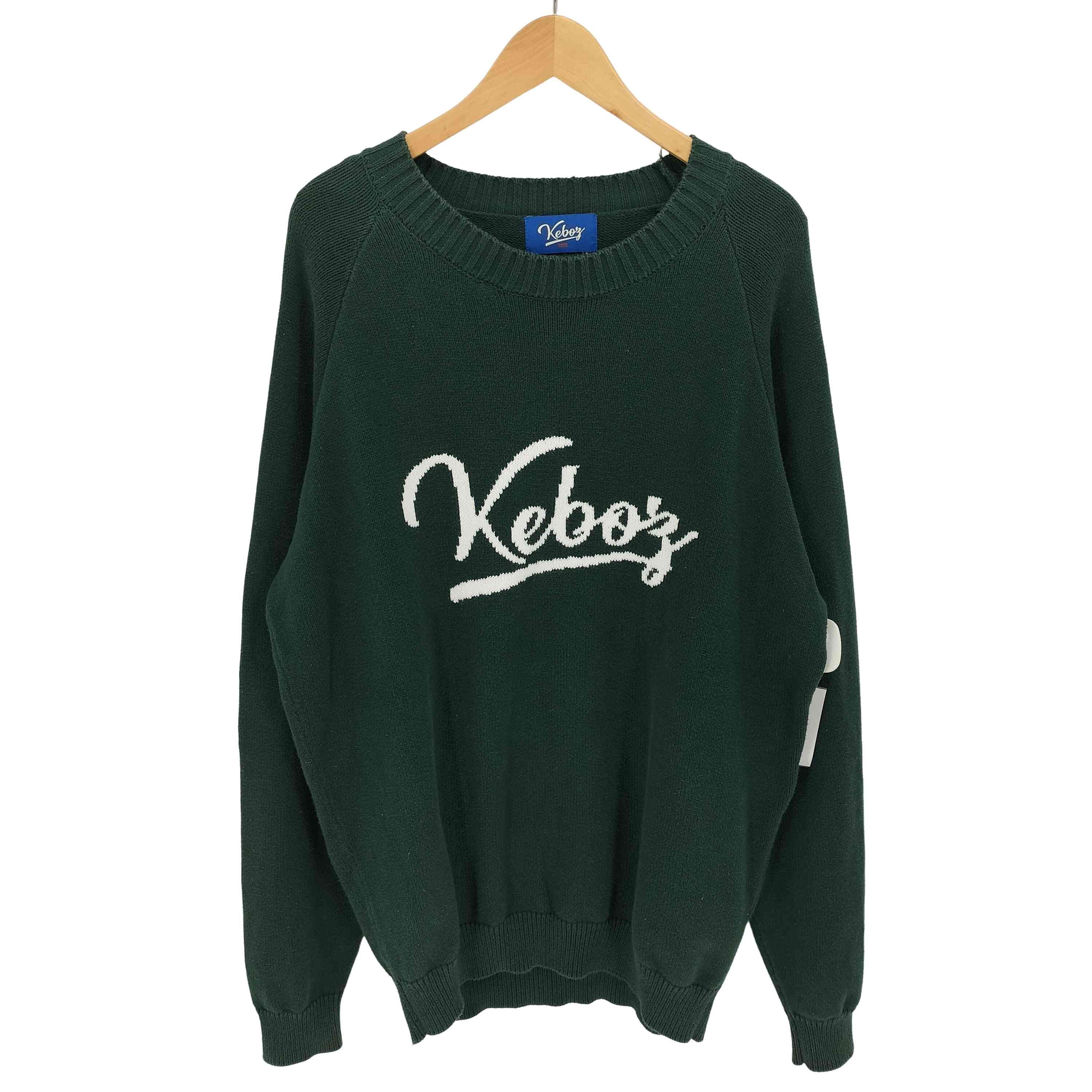 ICON LOGO FELT SWEAT CREWNECK アイコンロゴコットンニット【1141790399819】