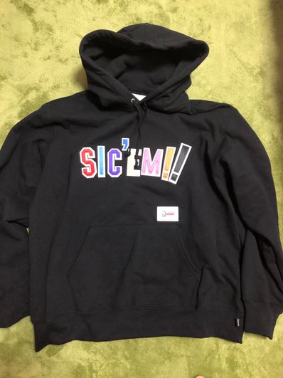 Supreme / WTAPS Sic'em! Hooded Sweatshirt "Black"