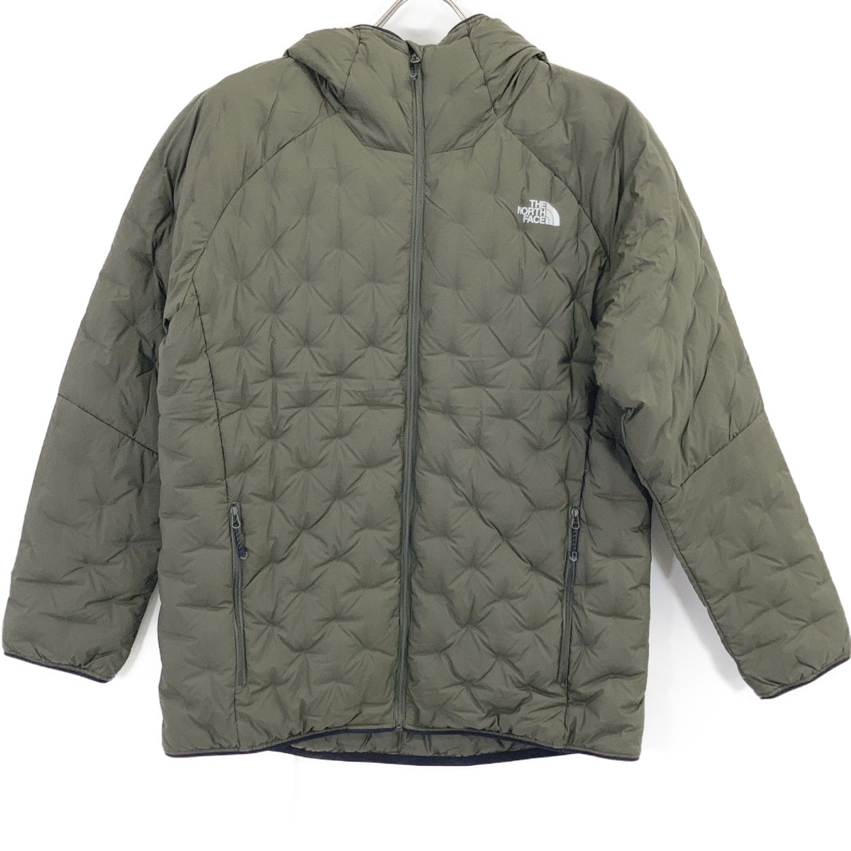 ノースフェイス 【美品/国内正規】ND92216 ASTRO LIGHT HOODIE アストロライト フーディ ダウンジャケット L