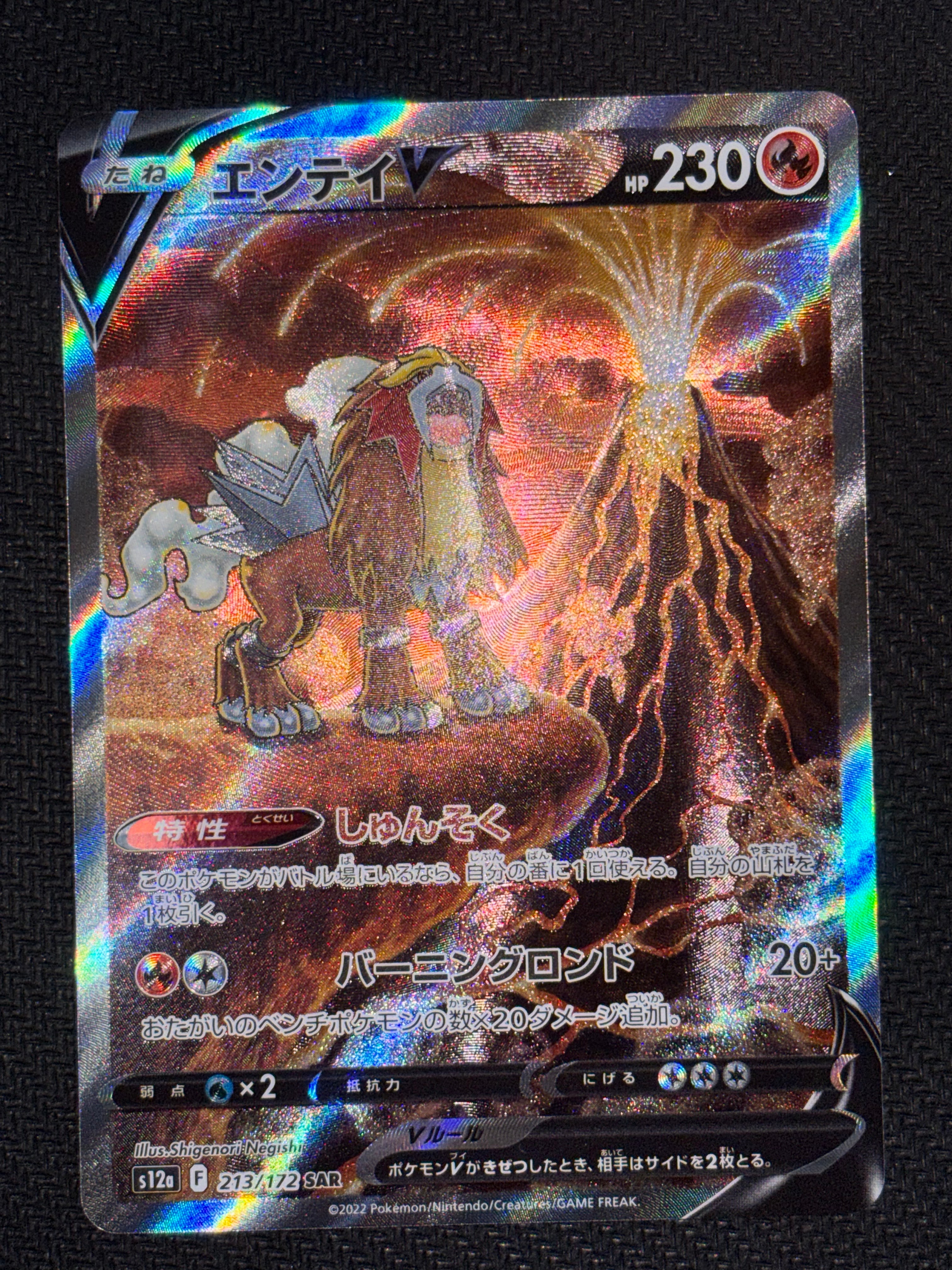 エンテイV SAR[s12a 213/172](ハイクラスパック「VSTARユニバース」)