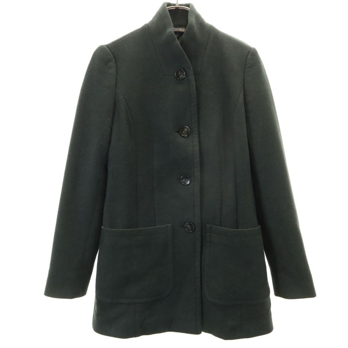 Brooks Brothers ブルックスブラザーズ カシミヤブレンド ウールコート カーキ系