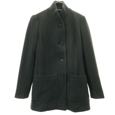 Brooks Brothers ブルックスブラザーズ カシミヤブレンド ウールコート カーキ系