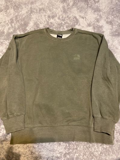 Supreme x The North Face Pigment Printed Crewneck "Olive"