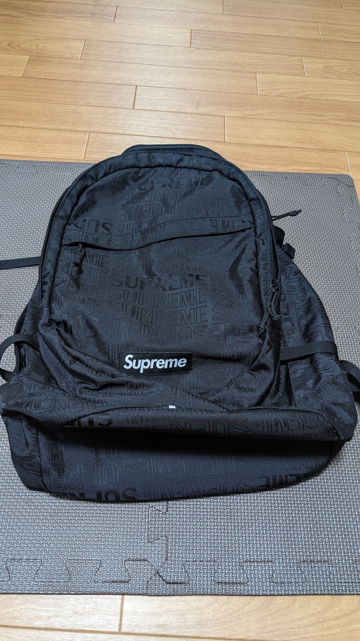 Supreme 19SS Backpack "Black"