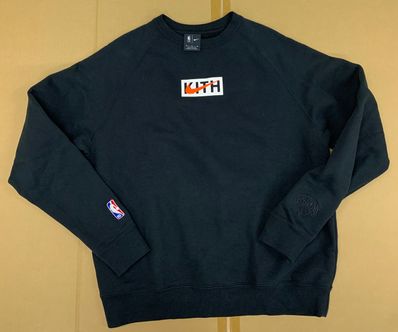 KITH Nike for New York Knicks Fleece Crewneck "Black"
