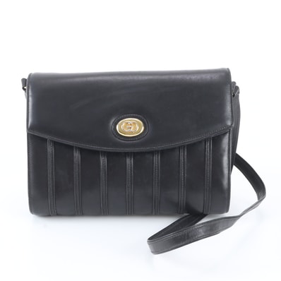 ■美品 グッチ オールド クロスボディショルダーバッグ レザー