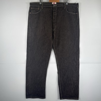古着 リーバイス Levi's デニムパンツ 501 ジーパン ストレート 大きいサイズ ボタンフライ カラーパンツ ビッグ w46 L34 ブラウン メンズ