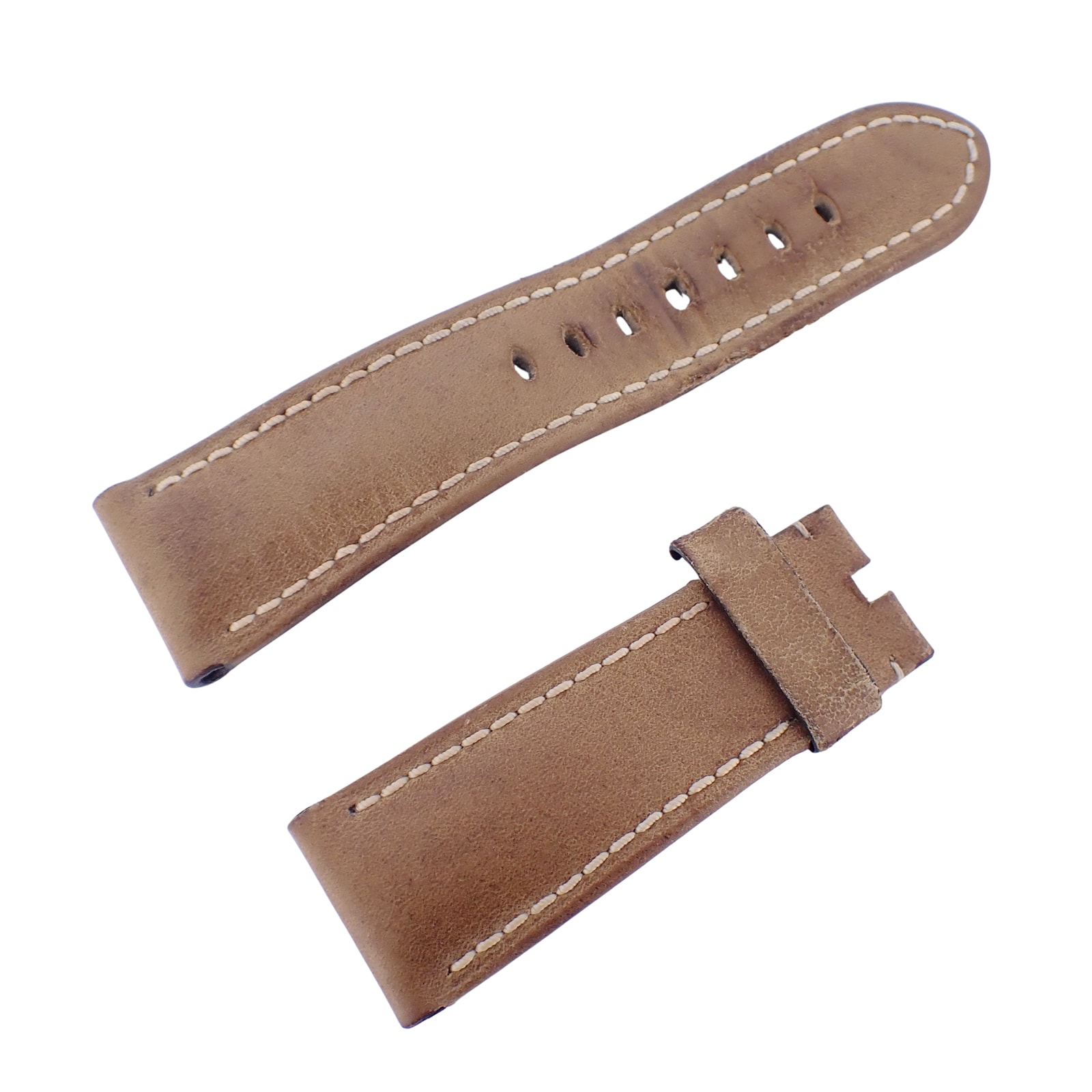 PANERAI パネライ  純正 レザーベルト 尾錠用 26mm  ブラウン  メンズ 時計ベルト