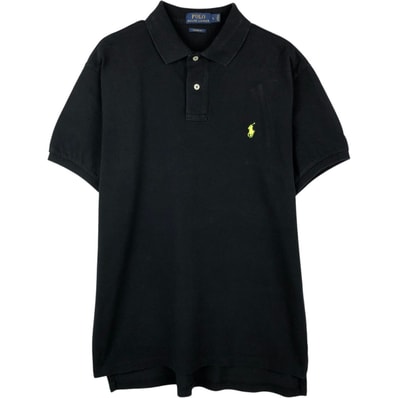 古着 ラルフローレン Ralph Lauren POLO RALPH LAUREN CUSTOM FIT 半袖 ポロシャツ メンズL相当/eaa667471