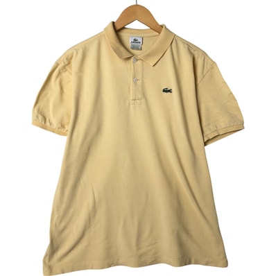 古着 ラコステ LACOSTE フランス企画 半袖 ポロシャツ 7 メンズXXL相当/eaa551328