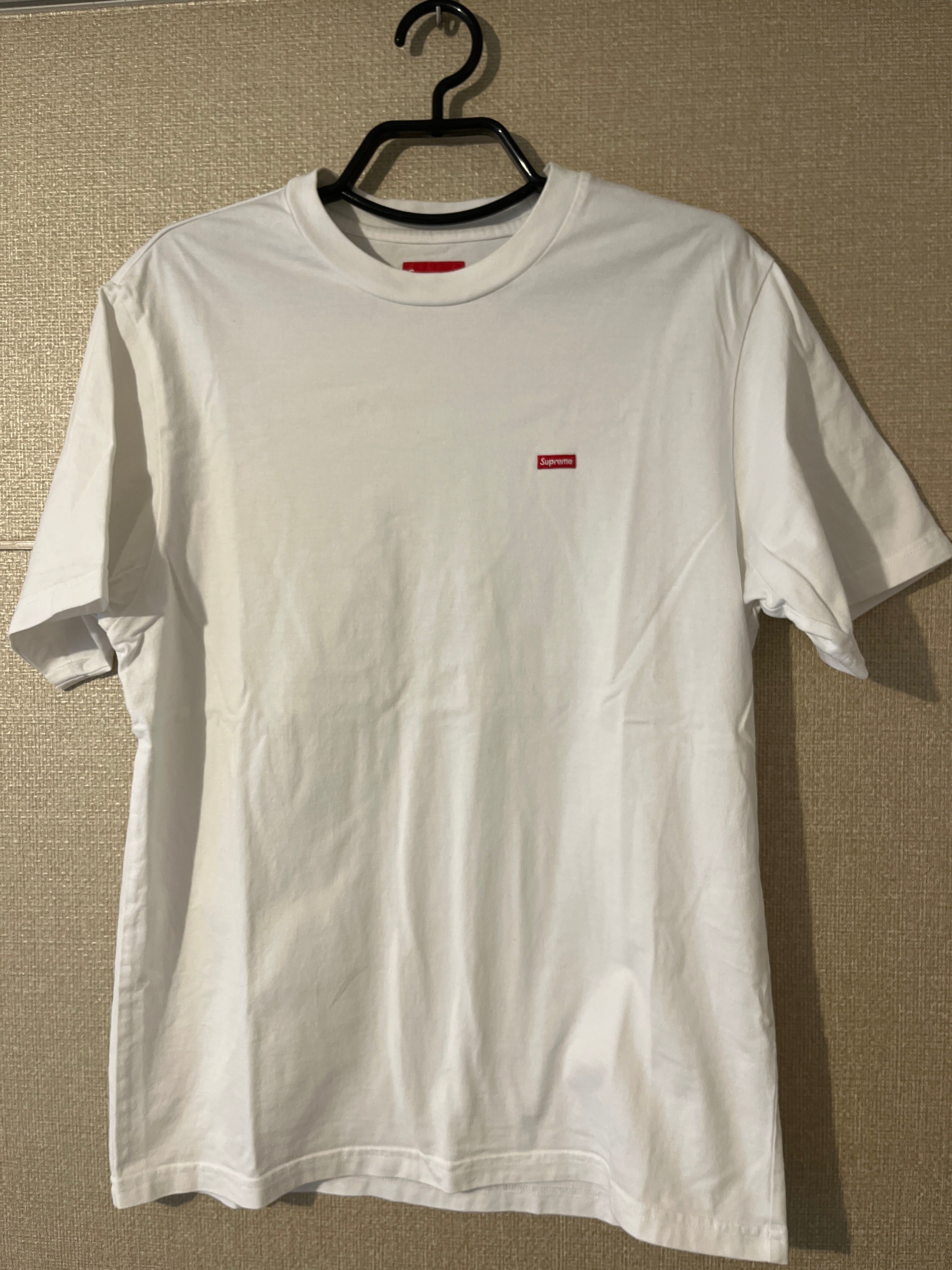 supreme small box tee white