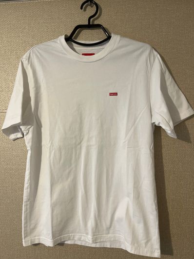 supreme small box tee white